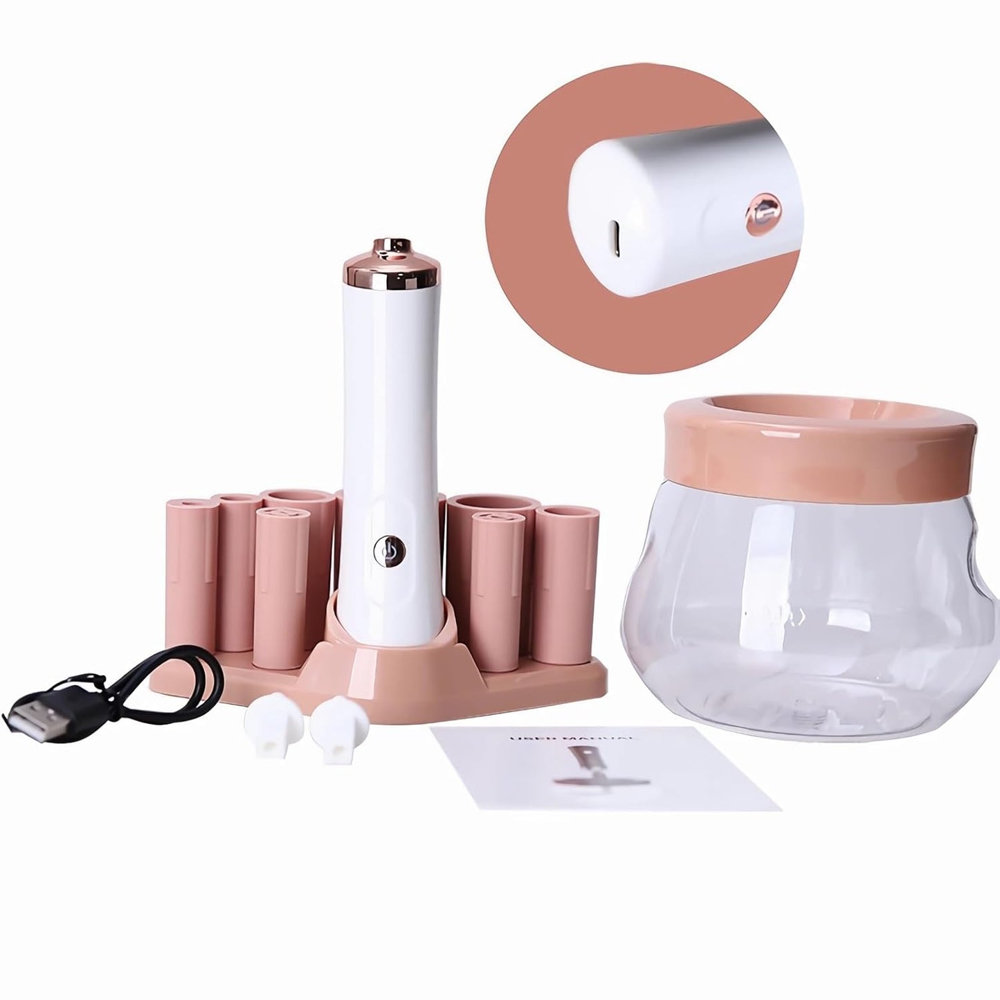 Limpiador Eléctrico de Brochas de Maquillaje